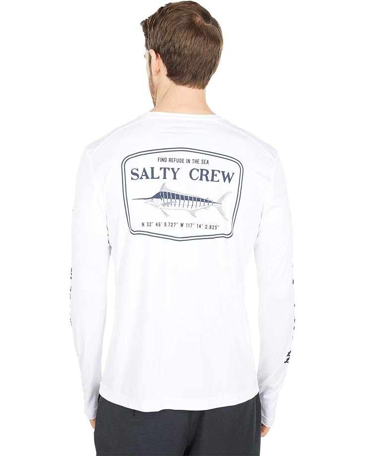 

Рубашка Salty Crew Stealth Long Sleeve Sunshirt, белый