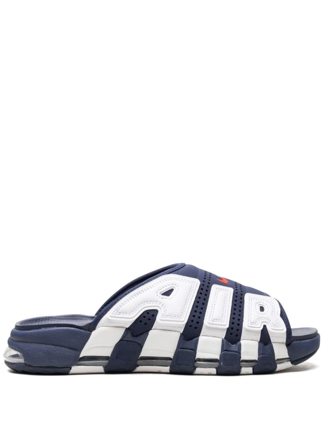 

Nike air More Uptempo "Синие" слайды, синий