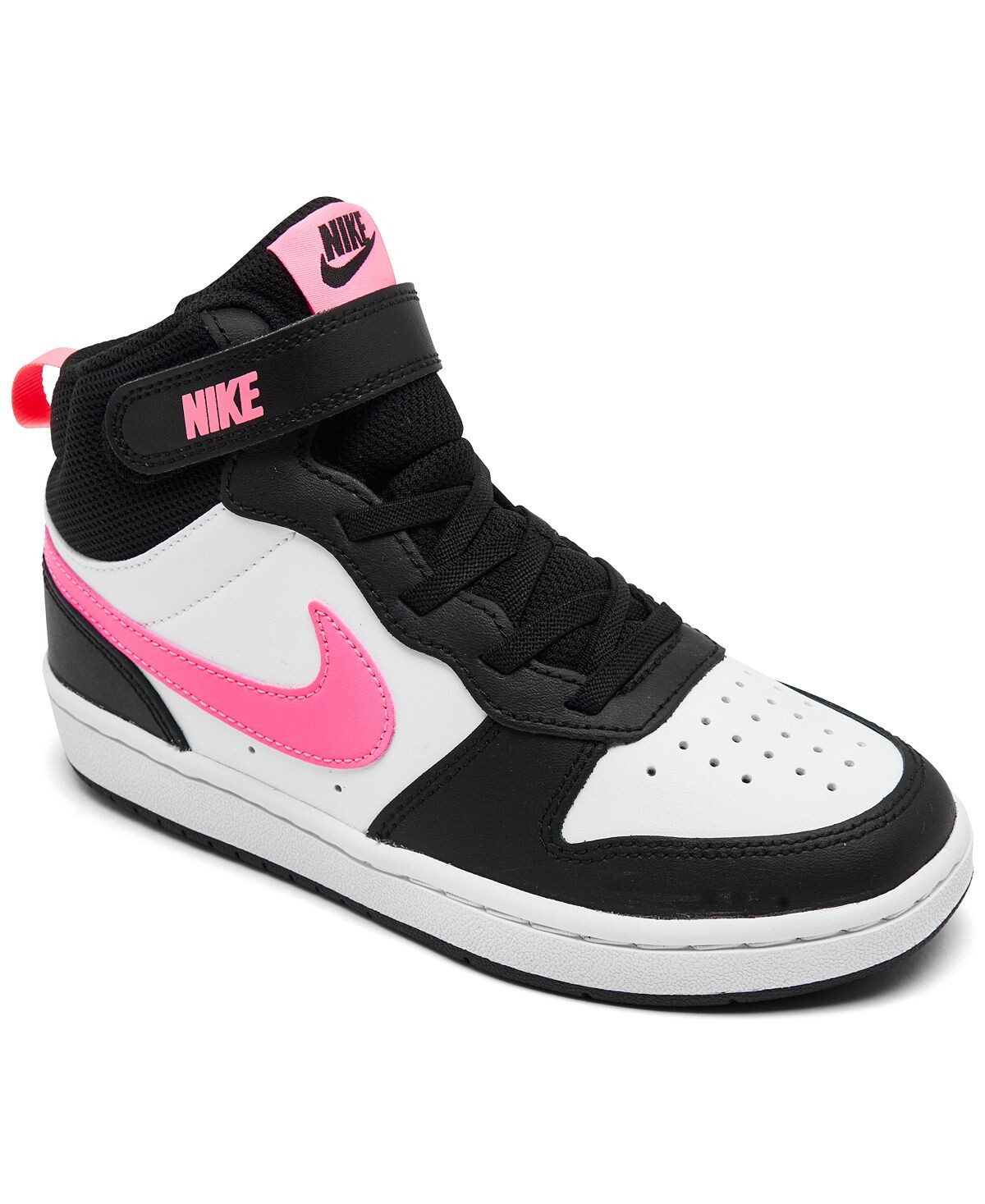 

Повседневные кроссовки на застежке Little Girls Court Borough Mid 2 от Finish Line Nike