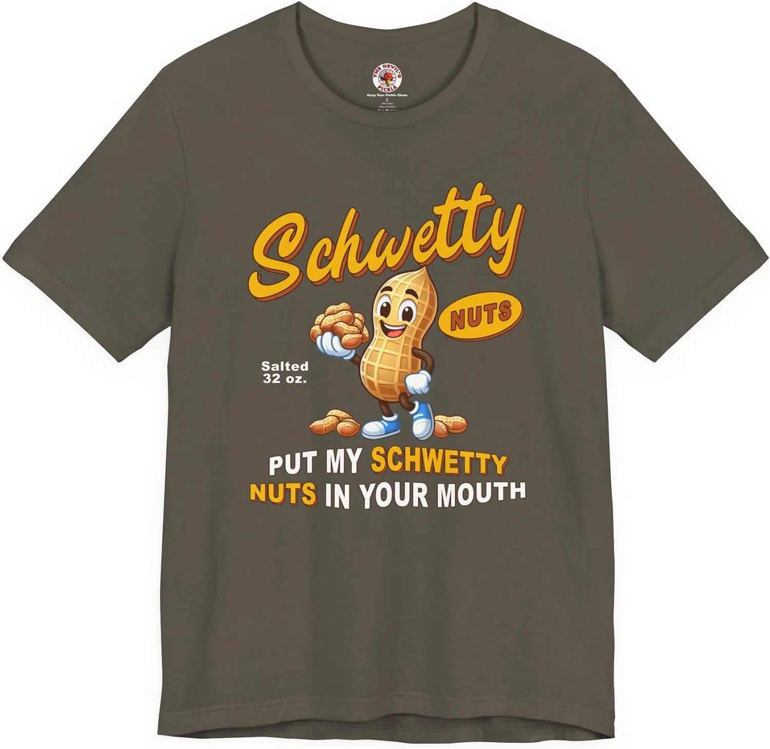 Футболка с принтом Schwetty Nuts, Army