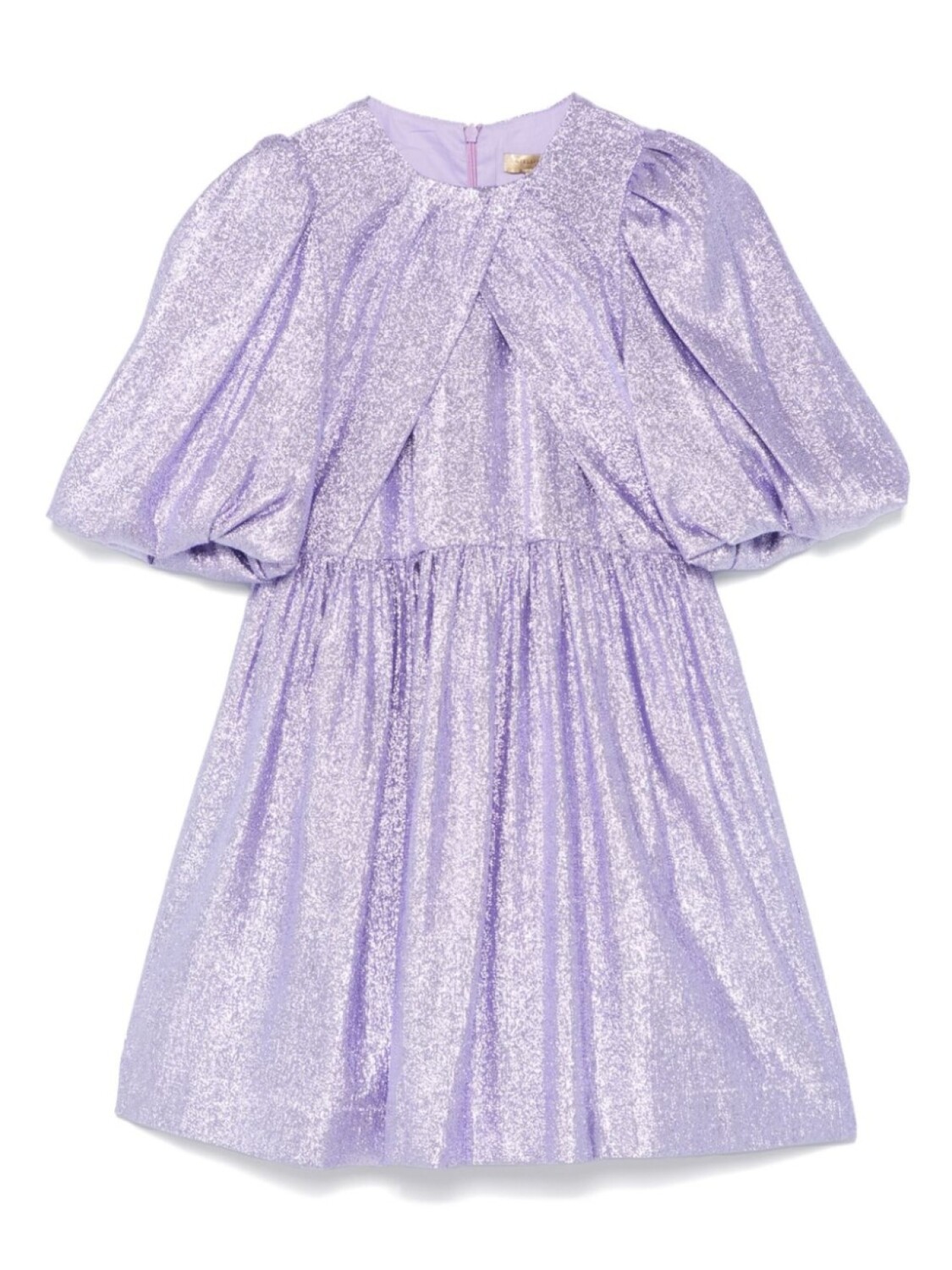 

Stella McCartney Kids вечернее платье с люрексом, фиолетовый
