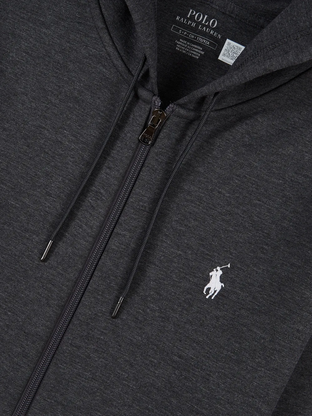 Толстовка на молнии Polo Ralph Lauren, черный — фото 2