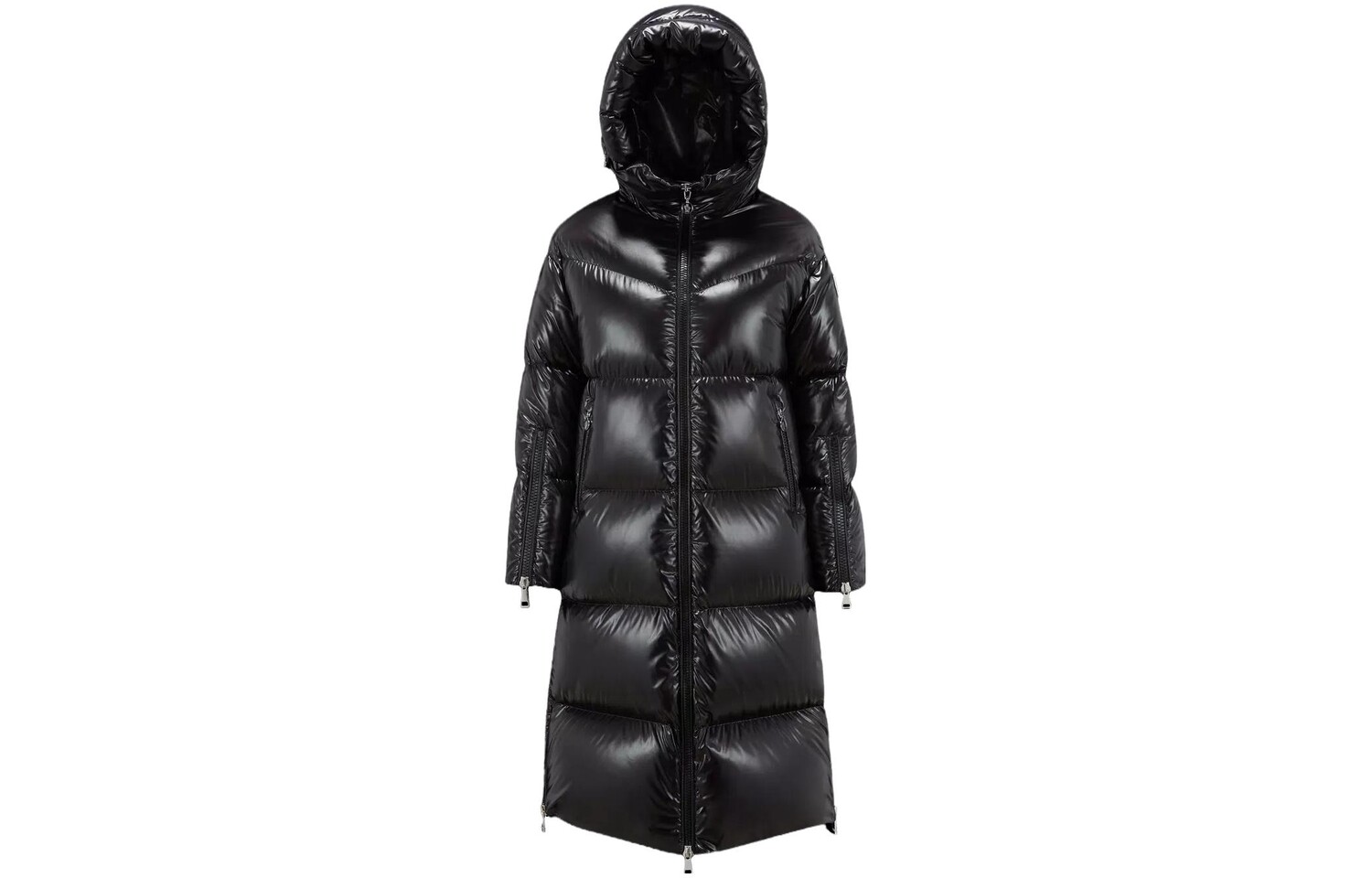 

Пуховик женский черный Moncler