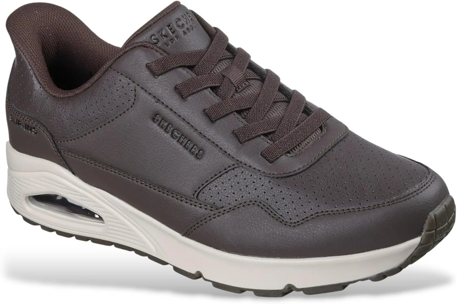 Мужские кроссовки Skechers UNO, коричневый/шоколадный — фото 3