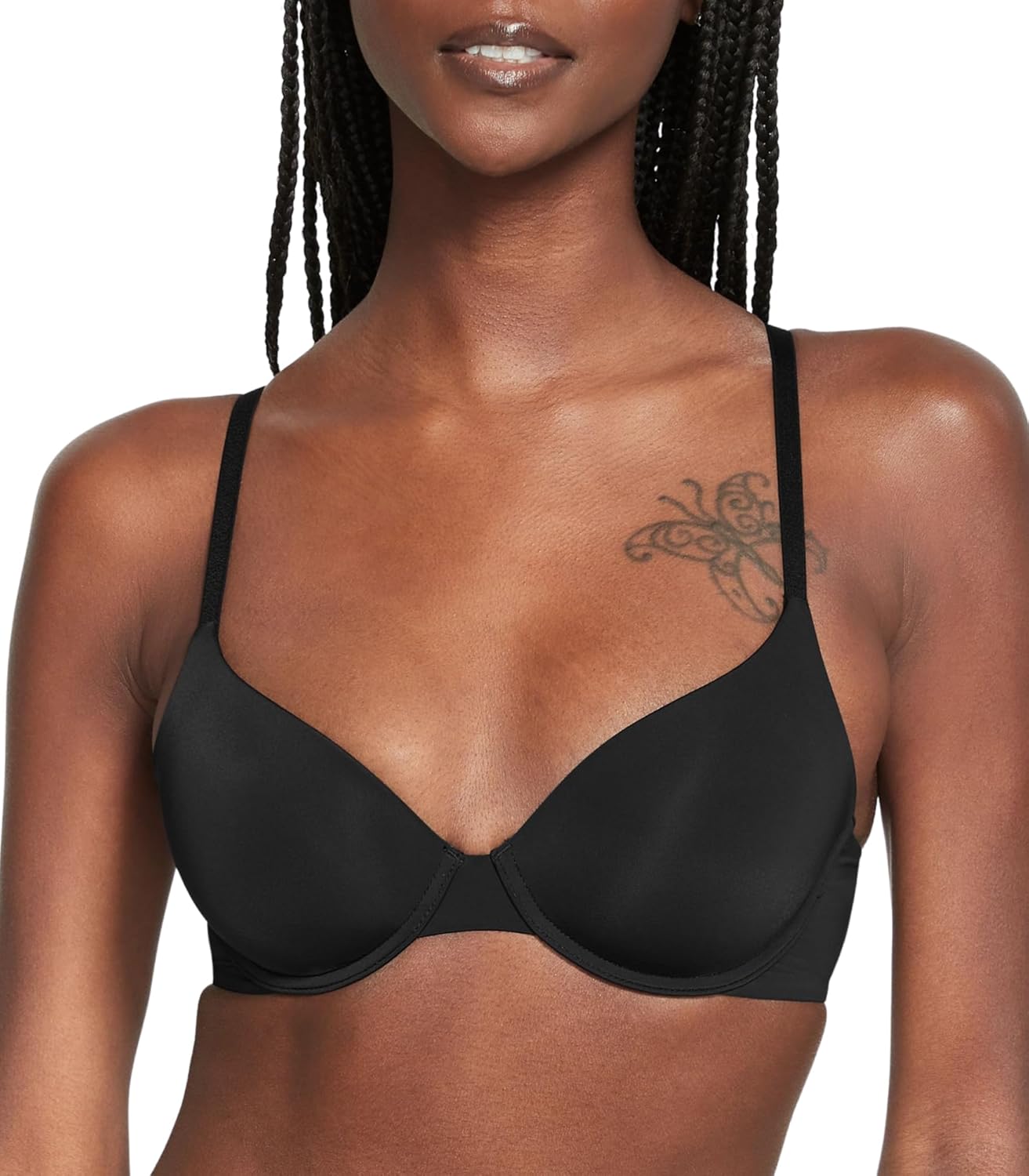 

Бюстгальтер Victoria's Women's Lightly Lined T-Shirt Bra, бюстгальтеры для женщин (32A-38DDD) Victoria's Secret, Black