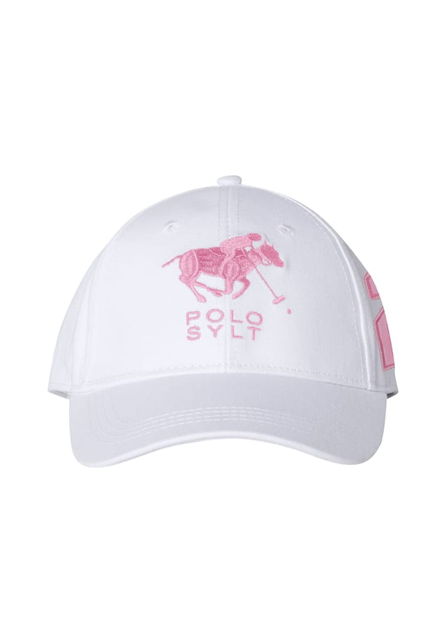 

Бейсболка в дизайне этикетки Polo Sylt, белый