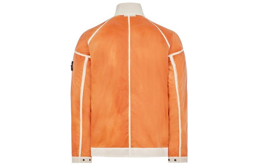 Ручное напыление SS23 Куртки и Пальто Мужские Обожжённый Чай Коричневый STONE ISLAND, коричневый — фото 4