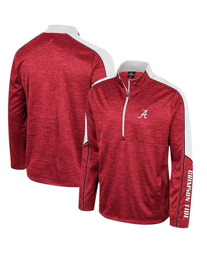 

Мужская толстовка Crimson Alabama Crimson Tide Marled Half-Zip Colosseum