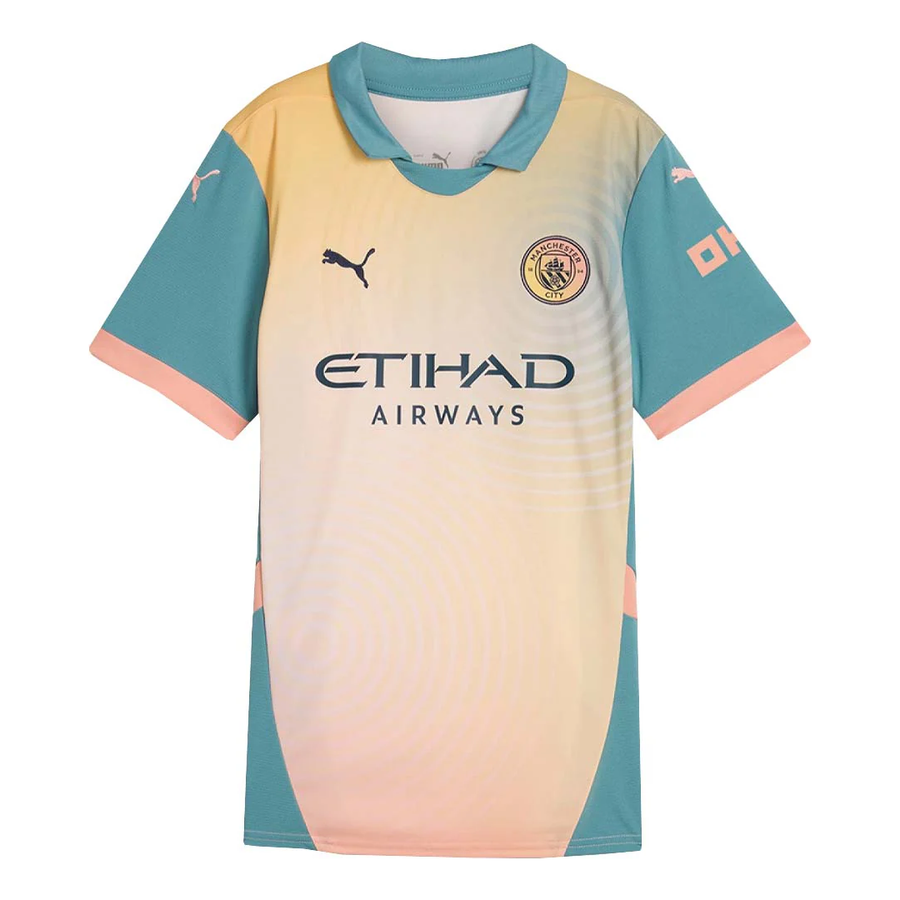 

Джерси (WMNS) Puma Manchester City 24/25 Fourth Replica Jersey 'Yellow', желтый