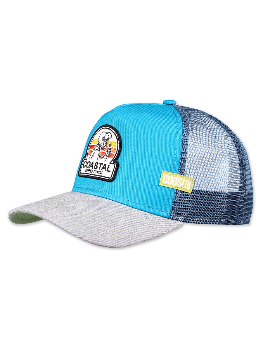

Бейсболка Coastal HFT Coffee To Ride, небесно-голубой