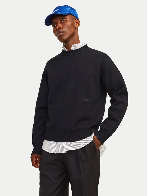 

Свитер loose fit 12261852 Jack & Jones, черный