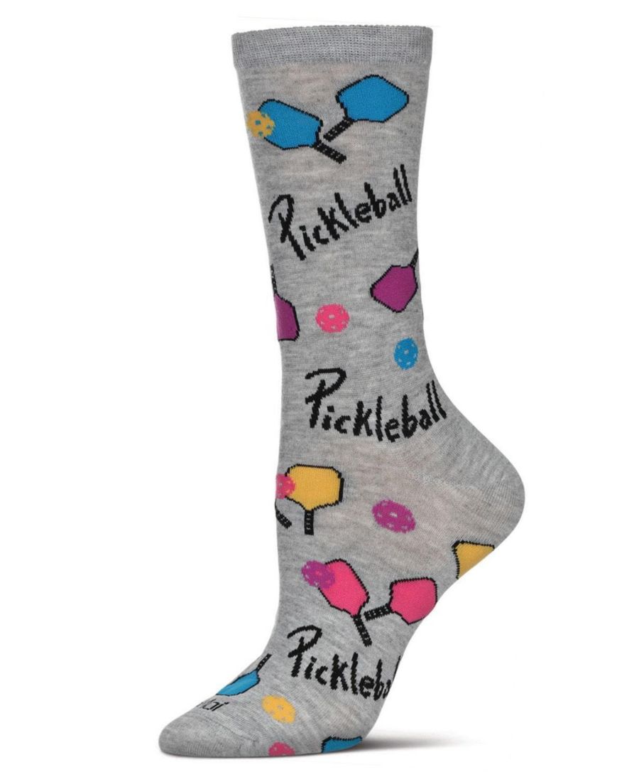 

Женские носки для пиклбола из вискозы MeMoi, Light gray heather