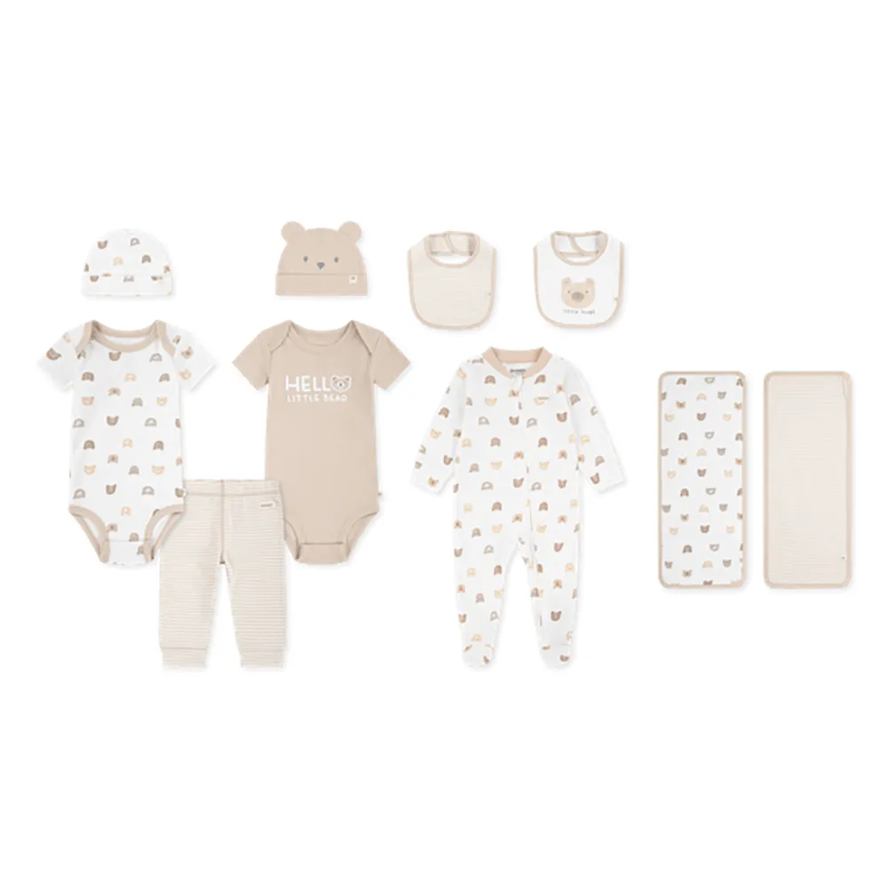 Комплект Huggies Clothes Gift 10 units, бежевый