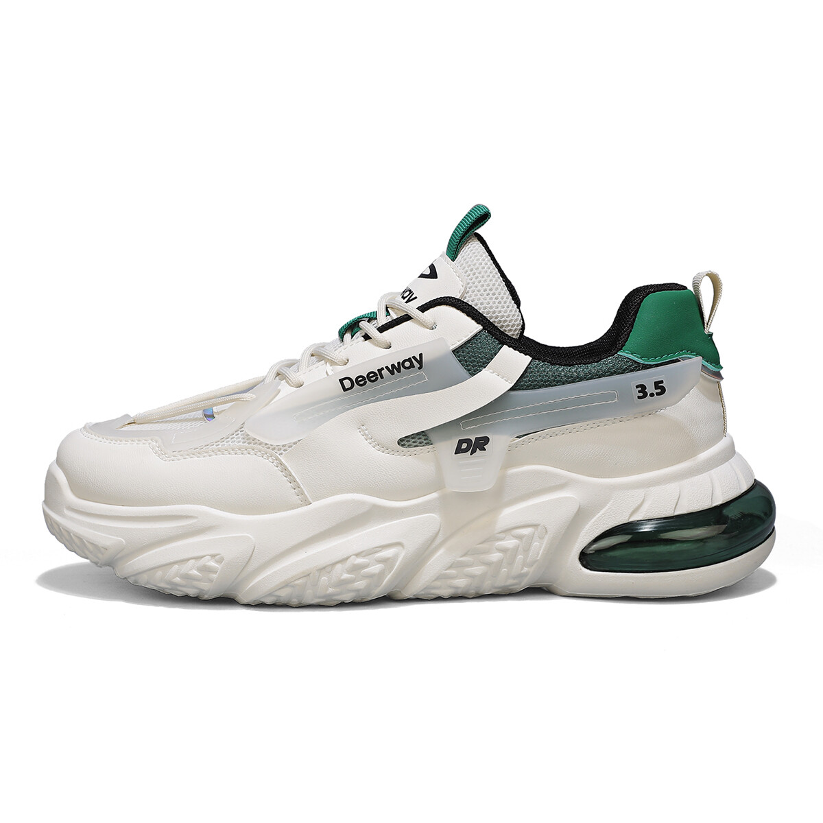 

Кроссовки DEERWAY Chunky Sneakers Men Low-top, белый/синий
