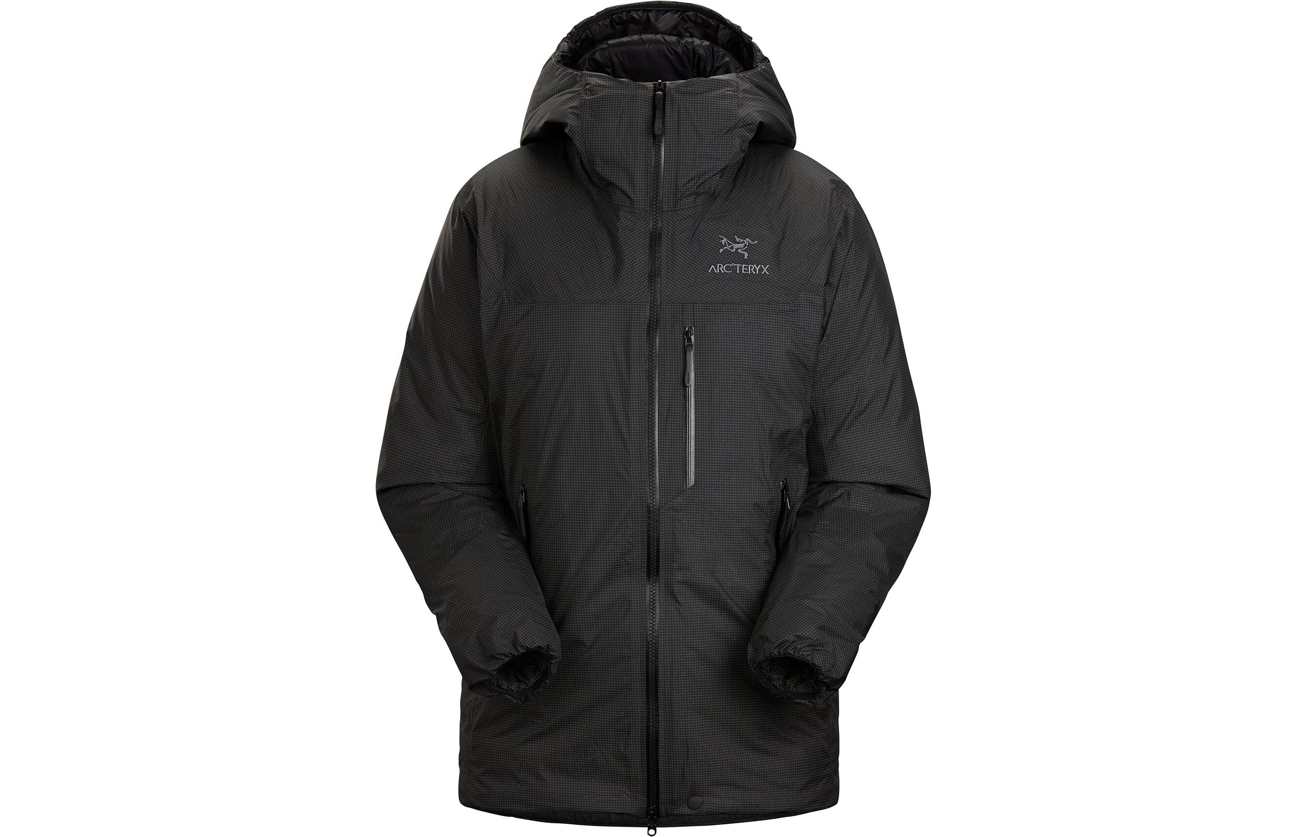 Альфа легкая парка женская Arcteryx, зеленый/черный/черный — фото 3