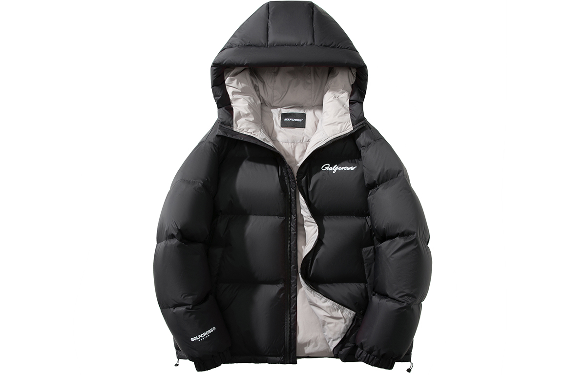 

Пуховик Unisex GOLFCROSS, черно-серый