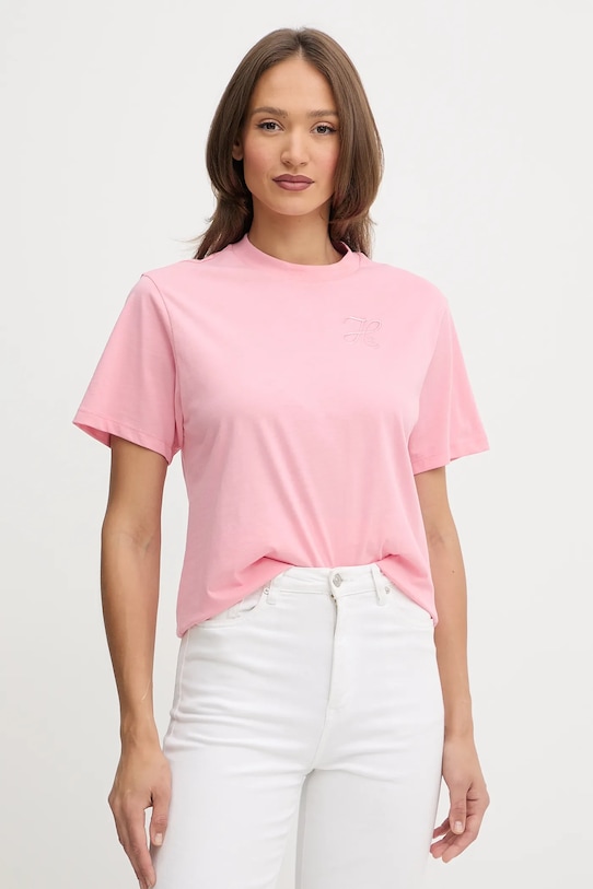 

Винтажная футболка tee_19 из хлопка HUGO, розовый