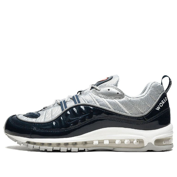 Кроссовки x supreme air max 98 'obsidian' Nike, мультиколор — фото 2