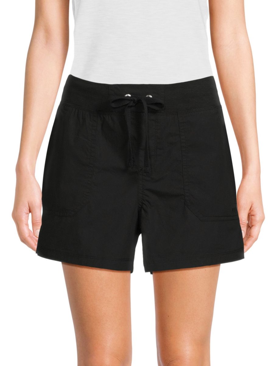 

Хлопковые шорты DKNY, черный