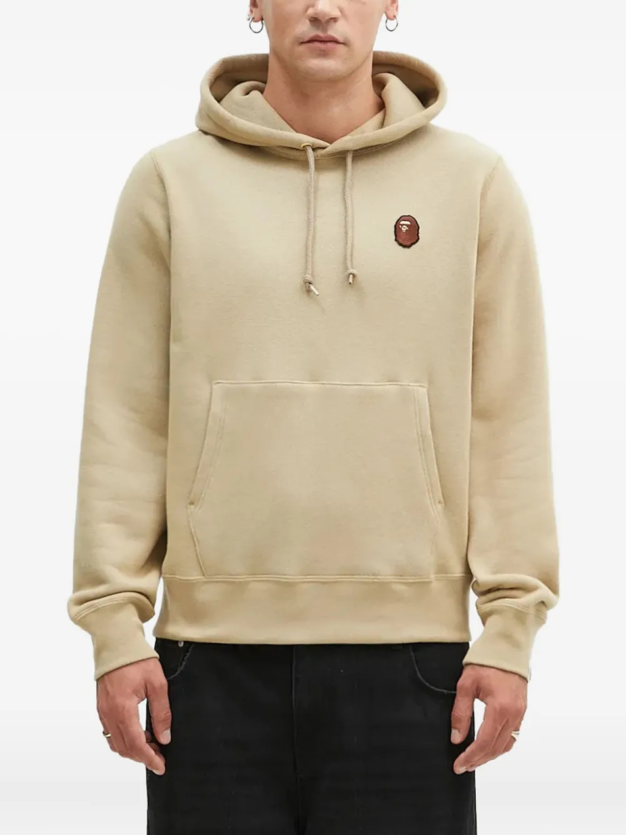 

Толстовка с капюшоном и нашивкой-логотипом BATHING APE A Bathing Ape, нейтральный