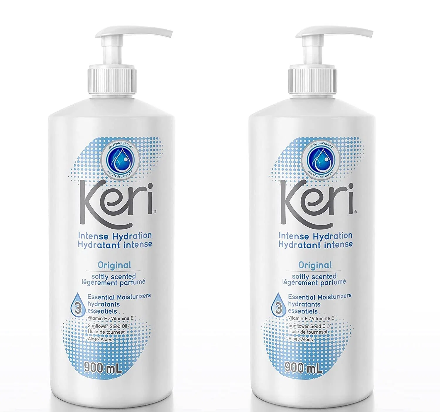 Лосьон для тела Keri Original Intense Hydration, 900 мл, 2 шт. Keri — фото 3