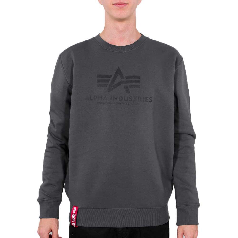 

Толстовка Alpha Industries Basic, серый