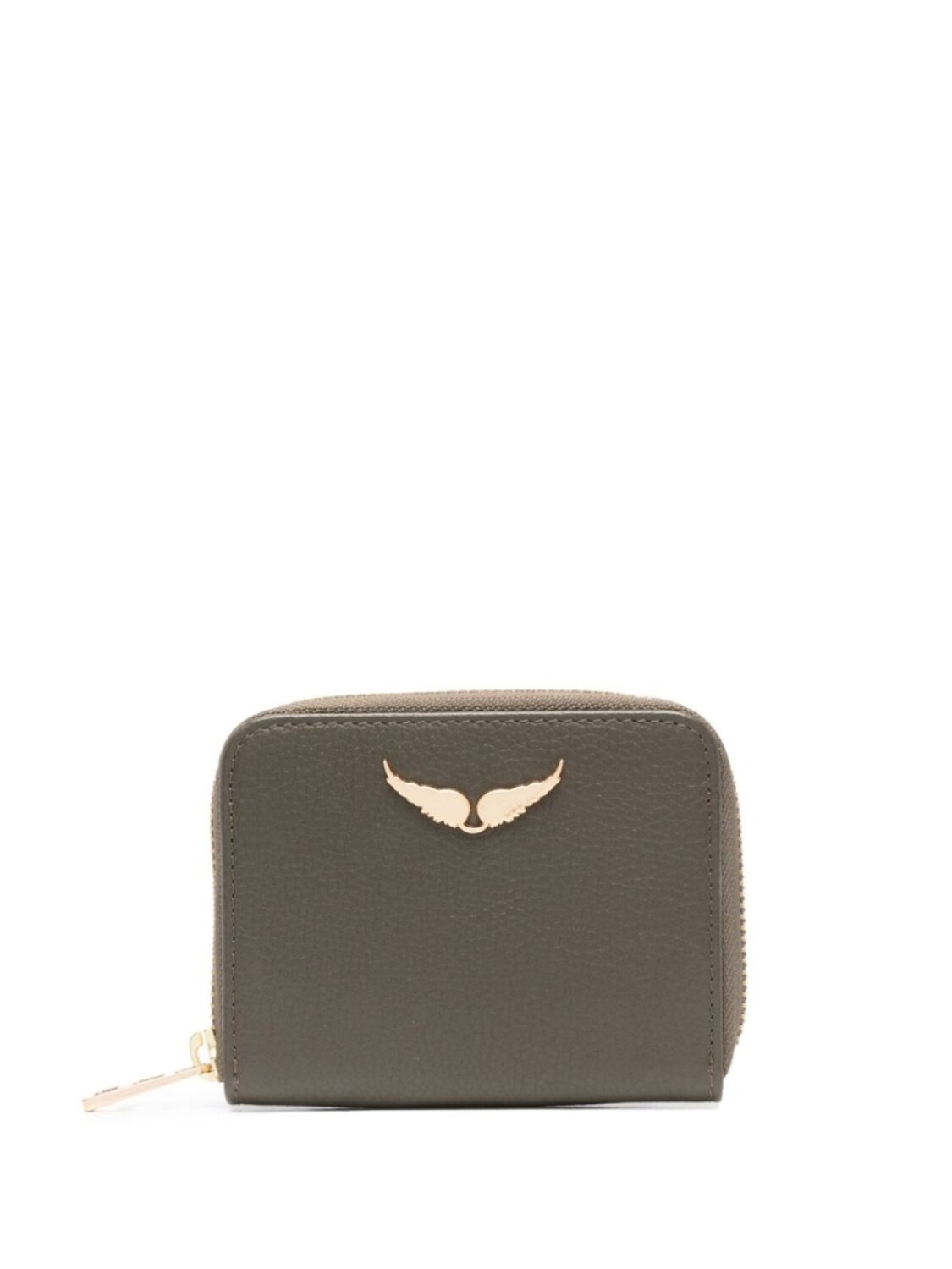 

Мини-кошелек ZV с логотипом Zadig&Voltaire, зеленый