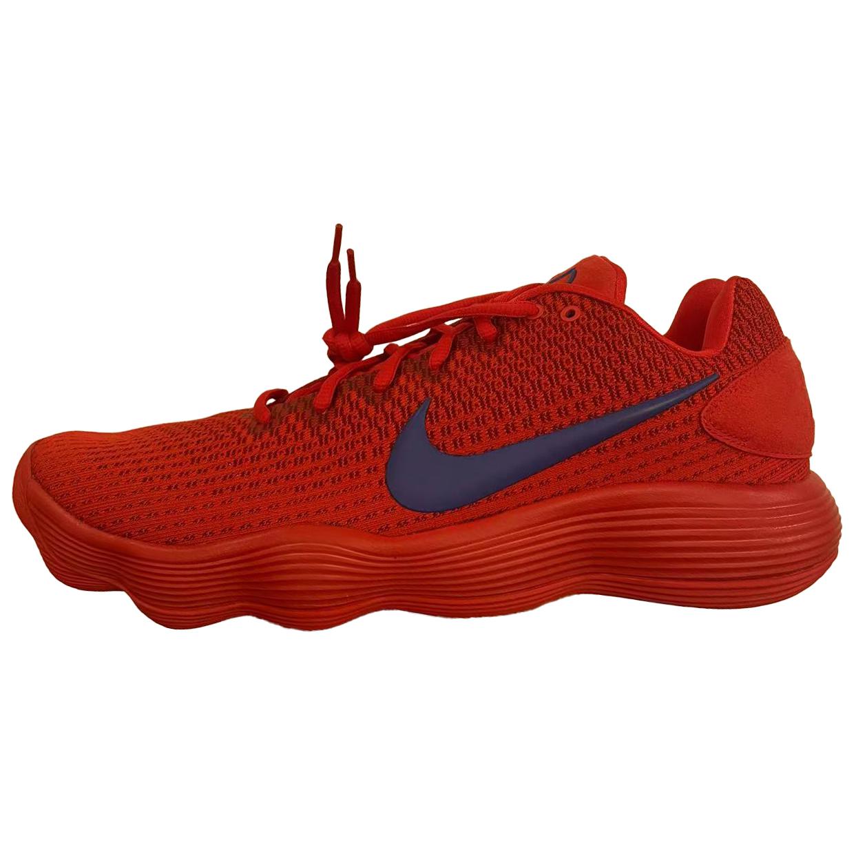 

Nike Кроссовки баскетбольные мужские Hyperdunk 2017 Slip Resistant Abrasion Resistant Low top красные