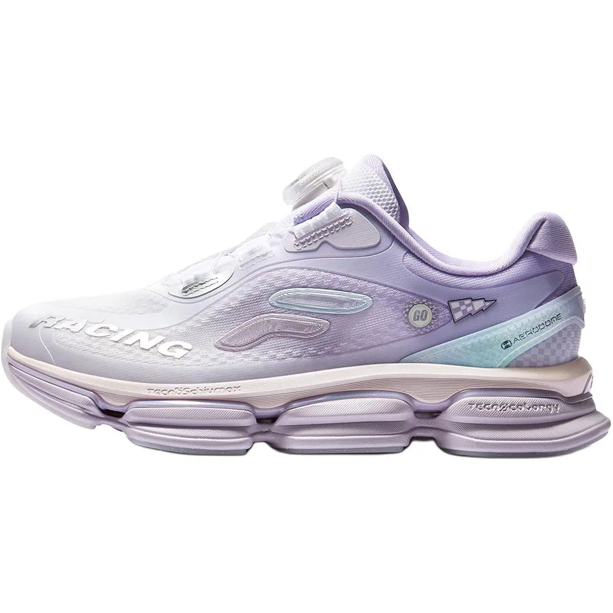 Кроссовки беговые Rebound Cushioning Breathable Support Low top Purple Kids' FILA KIDS