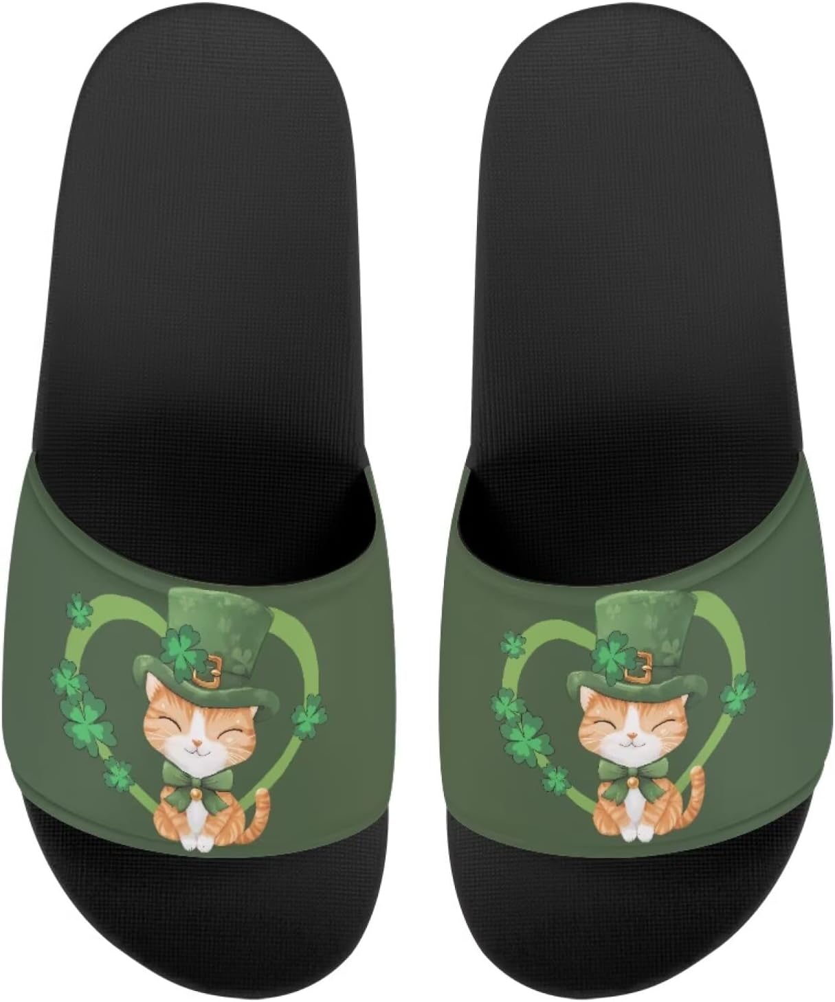 

Женские слайд-сандалии GETELINSENG с принтом слона, нескользящие летние домашние тапочки для девушек, шлепанцы на пляж, спортивные сандалии, зеленый