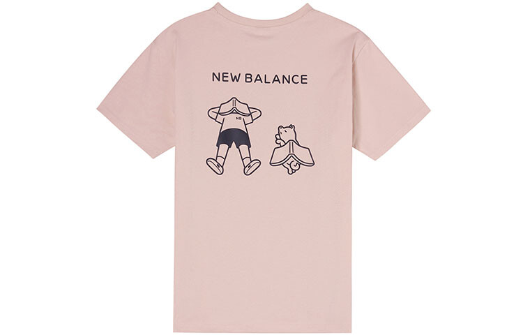 

Футболка унисекс New Balance, Розовый