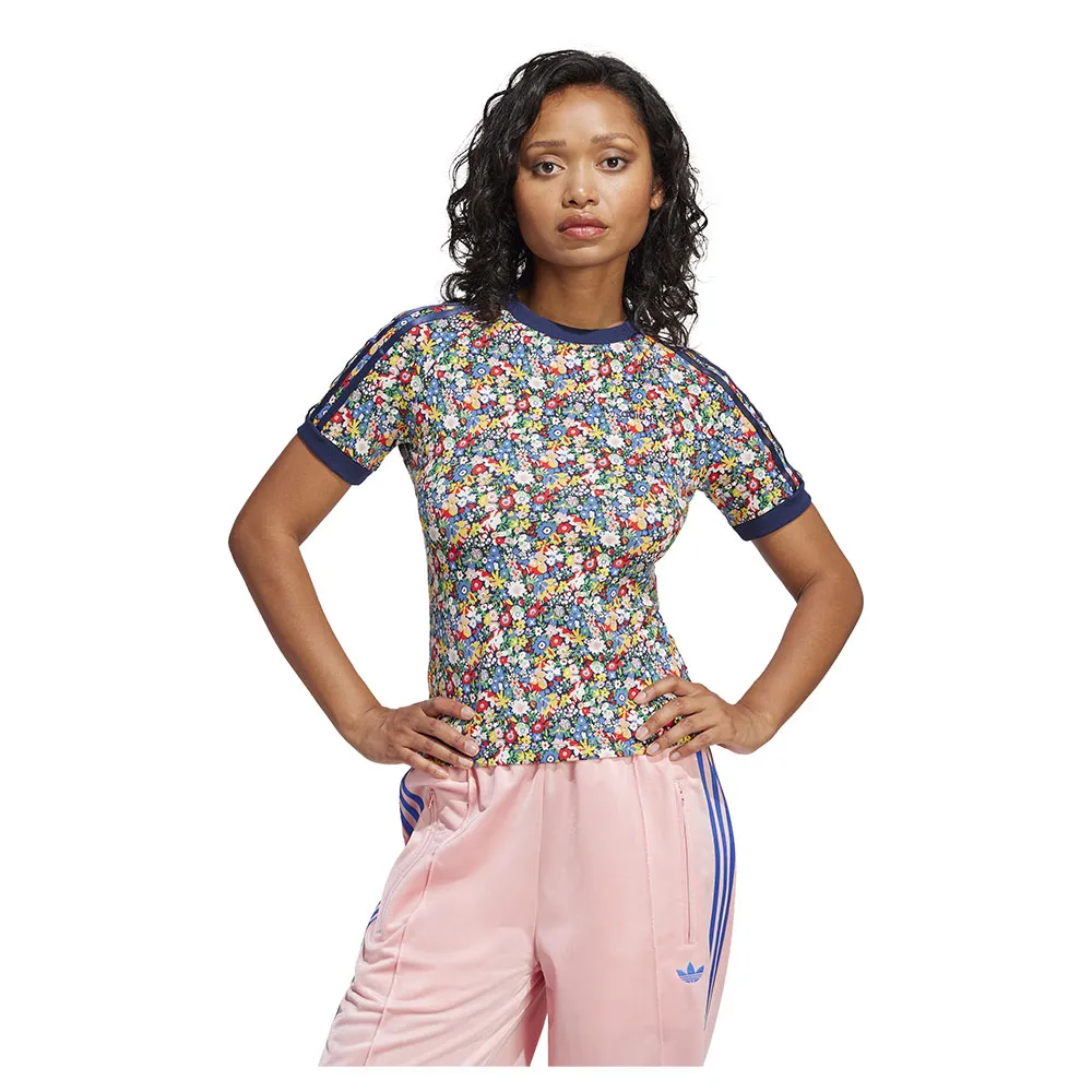 

Футболка с коротким рукавом adidas Originals Liberty London Cali, разноцветный