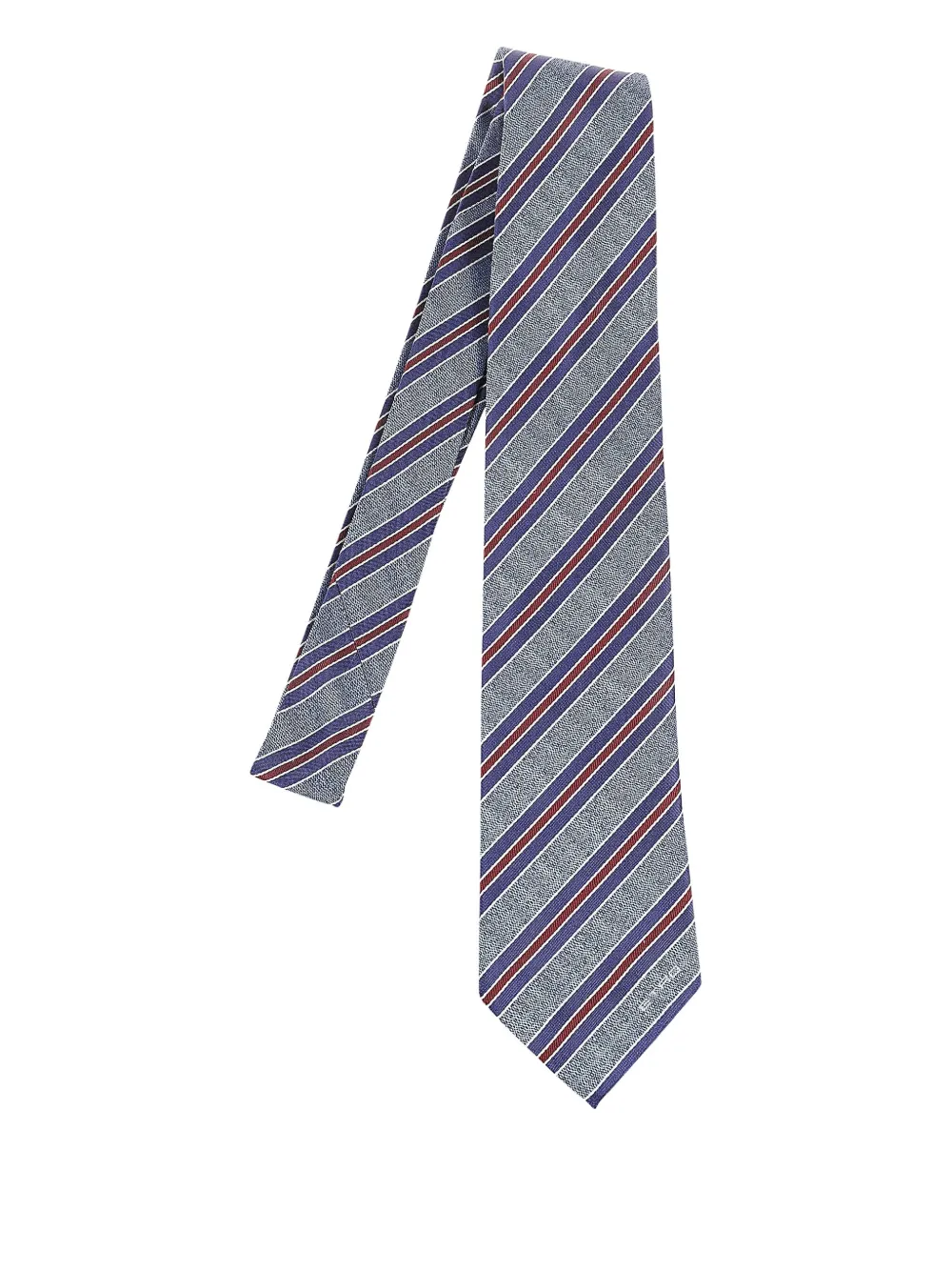 

Полосатый шелковый галстук ETRO, синий