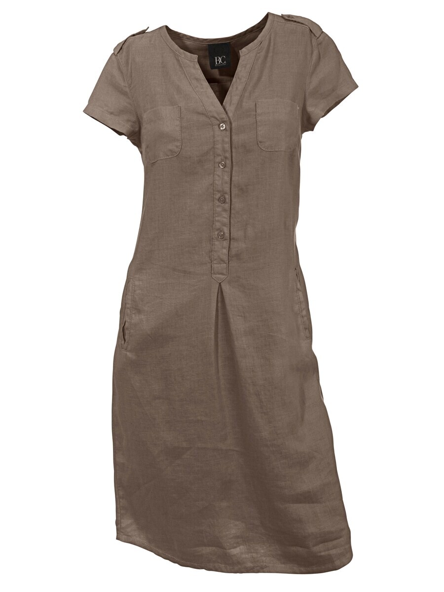 

Платье рубашка heine Shirt Dress, коричневый