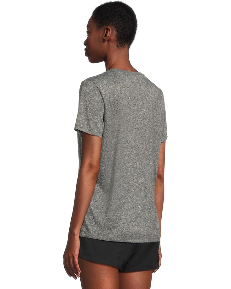 Футболка Nike Dri-FIT Relaxed Short, цвет Black/Pure/Heather/White — фото 3