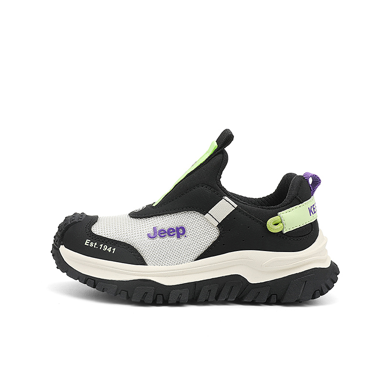 

Jeep Кроссовки для бега низкие Cushioning Abrasion Resistant Lightweight Panda White детские