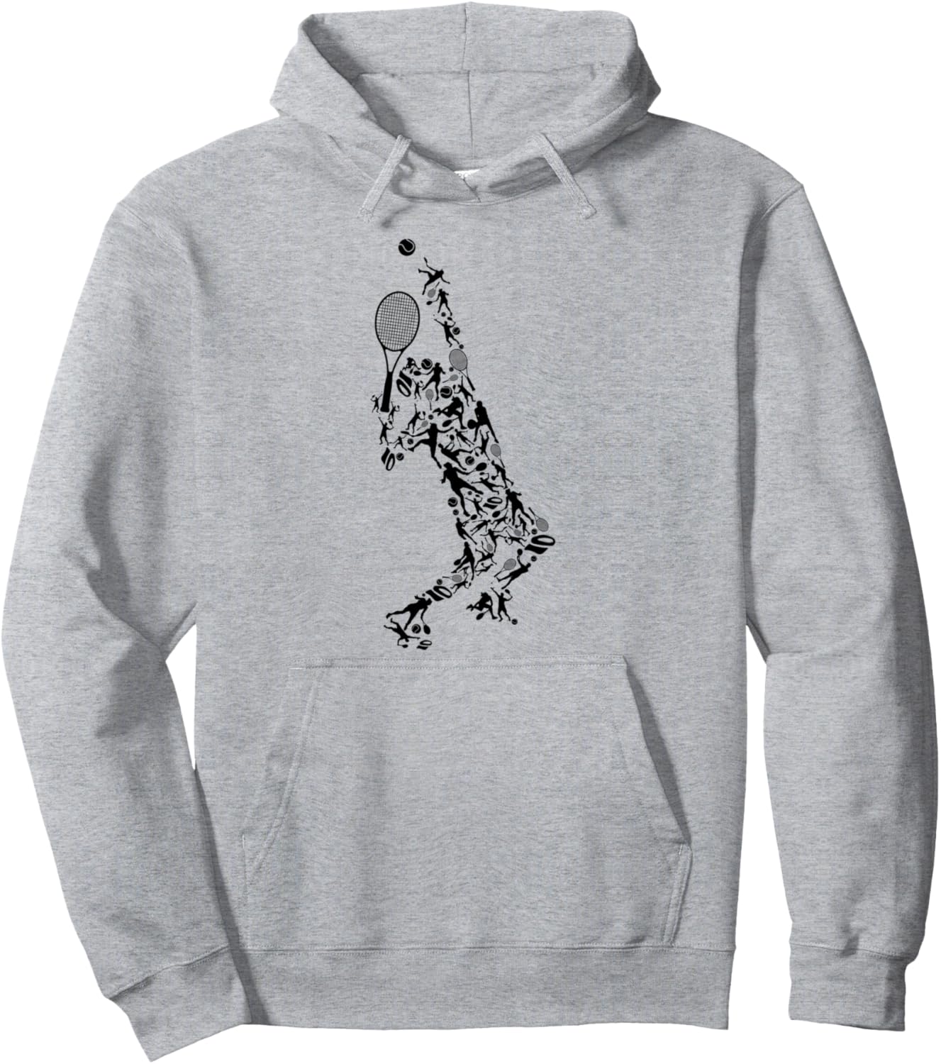 

Теннисист, теннисист, тренер по теннису, толстовка с надписью «Теннисист» Idee Regalo Per L'Allenatore Di Tennis, серый