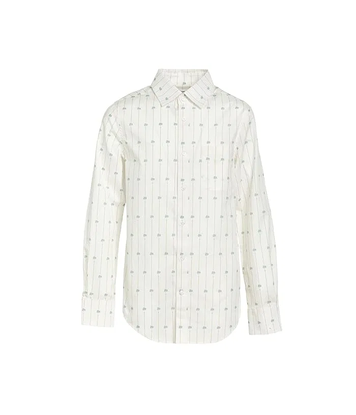 Рубашка классическая модель Standard Shirt Appaman Kids, Ivory