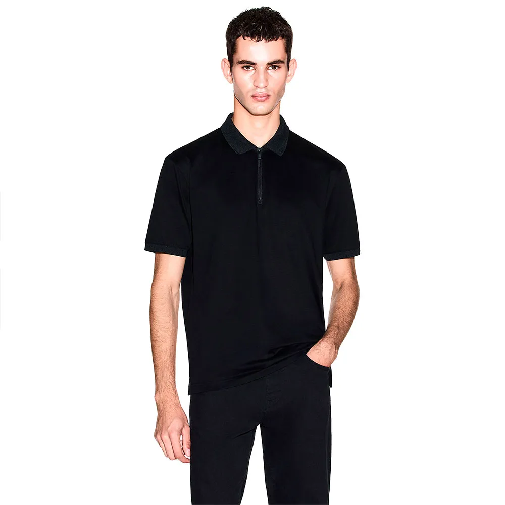 

Поло с коротким рукавом Armani Exchange XM001291_AF10364, черный