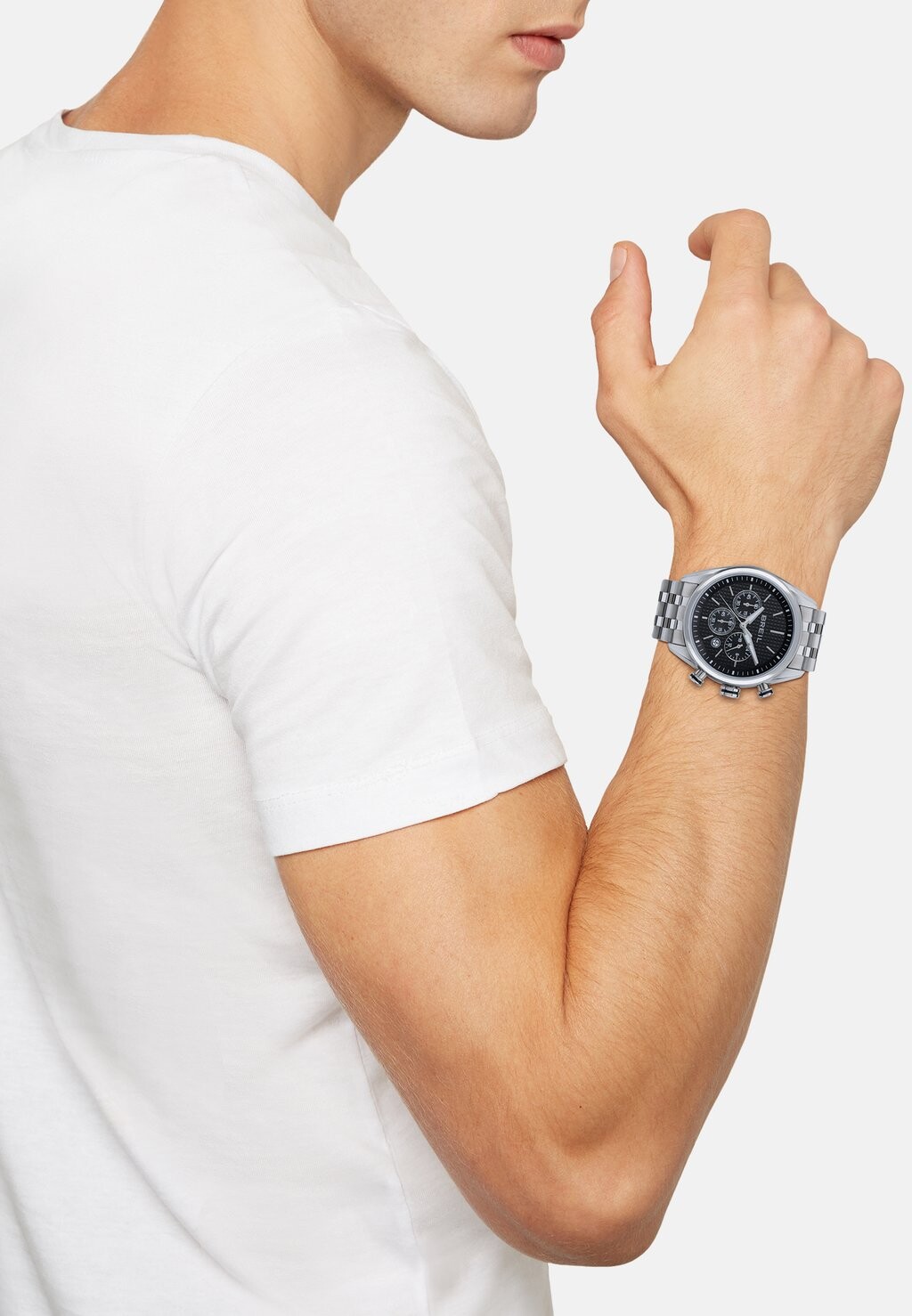 

Хронограф LINE UP Breil, цвет acciaio nero