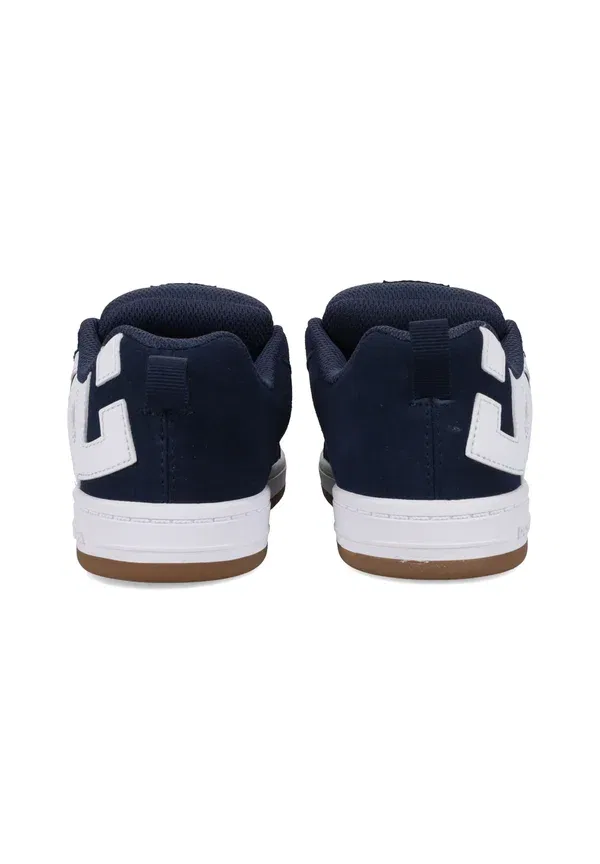 Кроссовки для скейтбординга Court Graffik Skate Shoes Dc Shoes, темно-синий / белый / жевательная резинка — фото 3