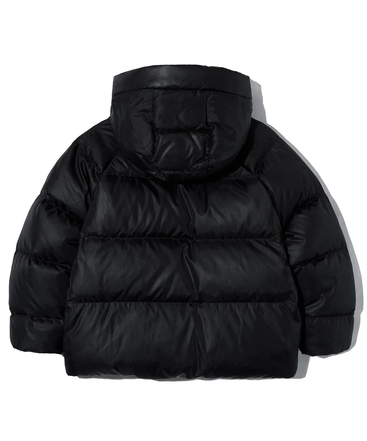 Детский пуховик с капюшоном Tag чёрного цвета от Brownbreath Kids — фото 3