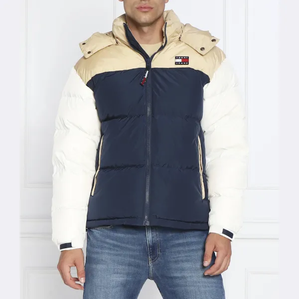 

Пуховик стандартного кроя Tommy Hilfiger, синий