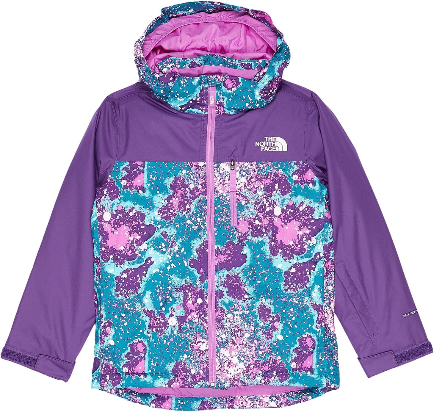 

Куртка The North Face Snowquest Plus Insulated Jacket, цвет Deep Lagoon Constellation Camo Print
