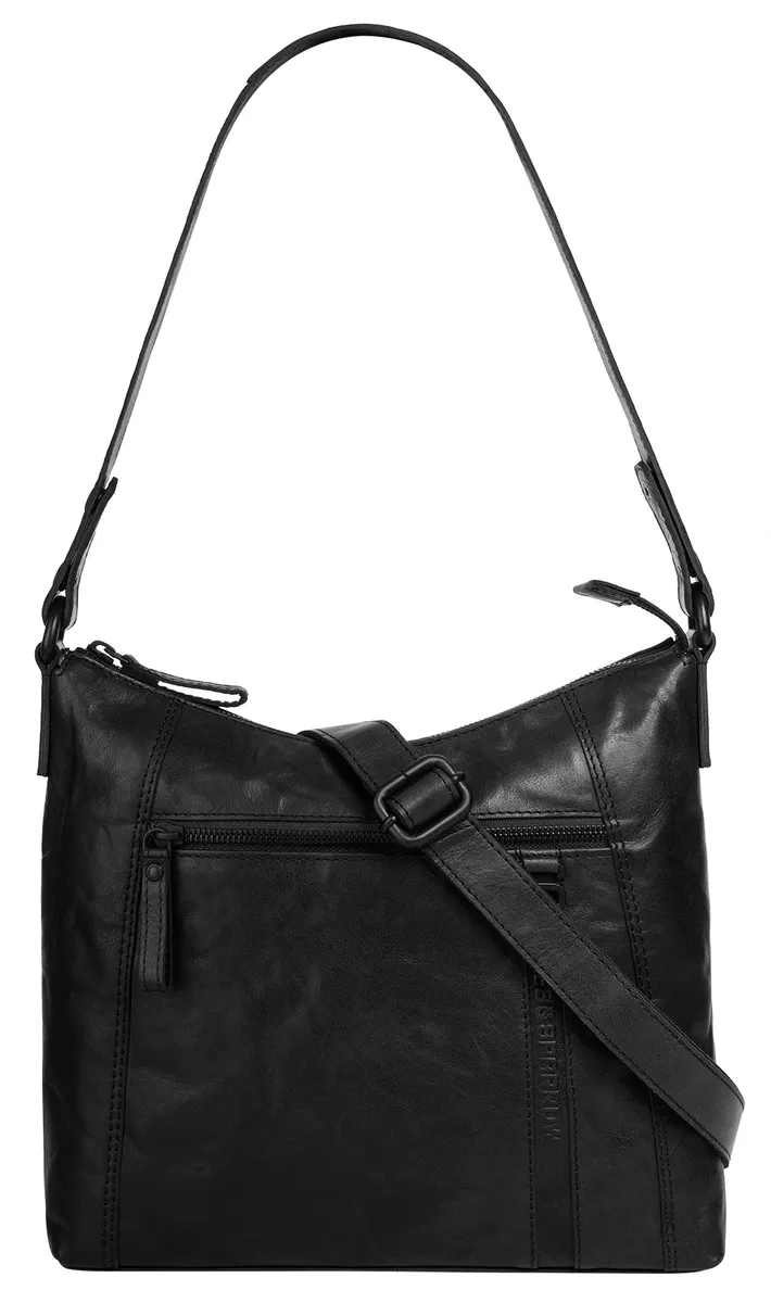 

Сумка на плечо Spikes & Sparrow "SHOULDER BAG", натуральная кожа, черный