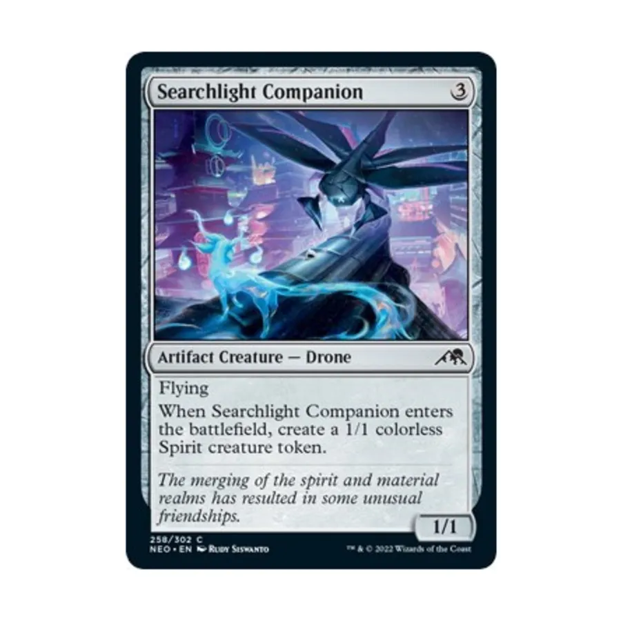 

CCG Прожектор-компаньон (С), MTG - Kamigawa : Neon Dynasty