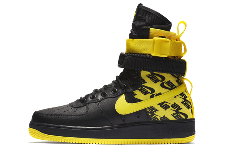 

Кроссовки Nike Sf Air Force 1 High Black Dynamic Yellow