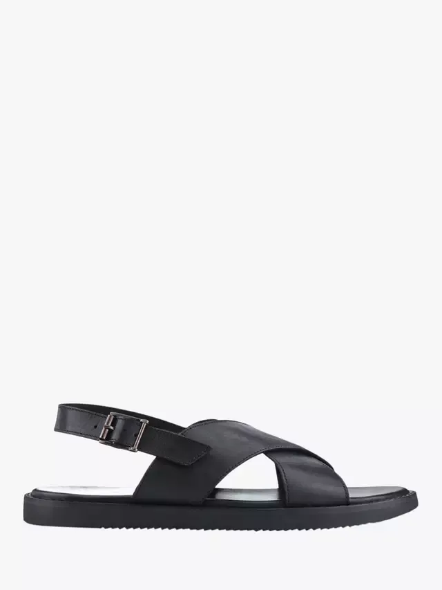 Кожаные сандалии Westbury с пряжкой Jones Bootmaker, Black