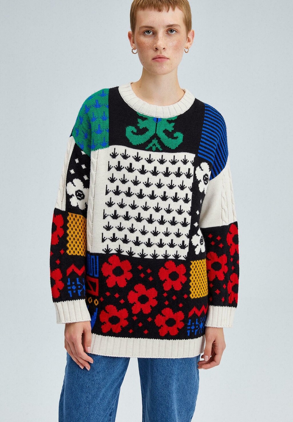 

Свитер Patterned Touché Privé, цвет patterned