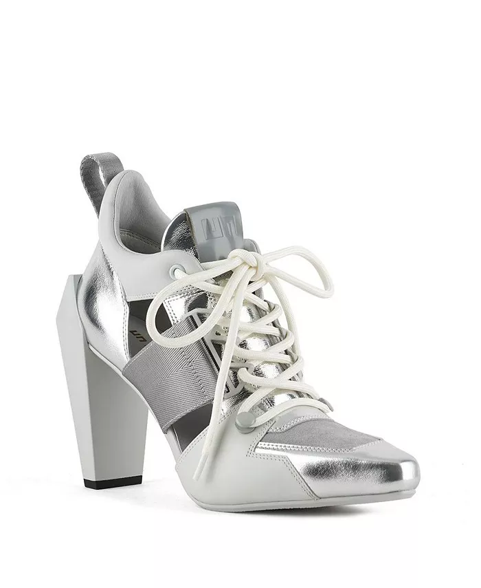 Женские кроссовки Gem Sporty Hi United Nude, серебряный — фото 2